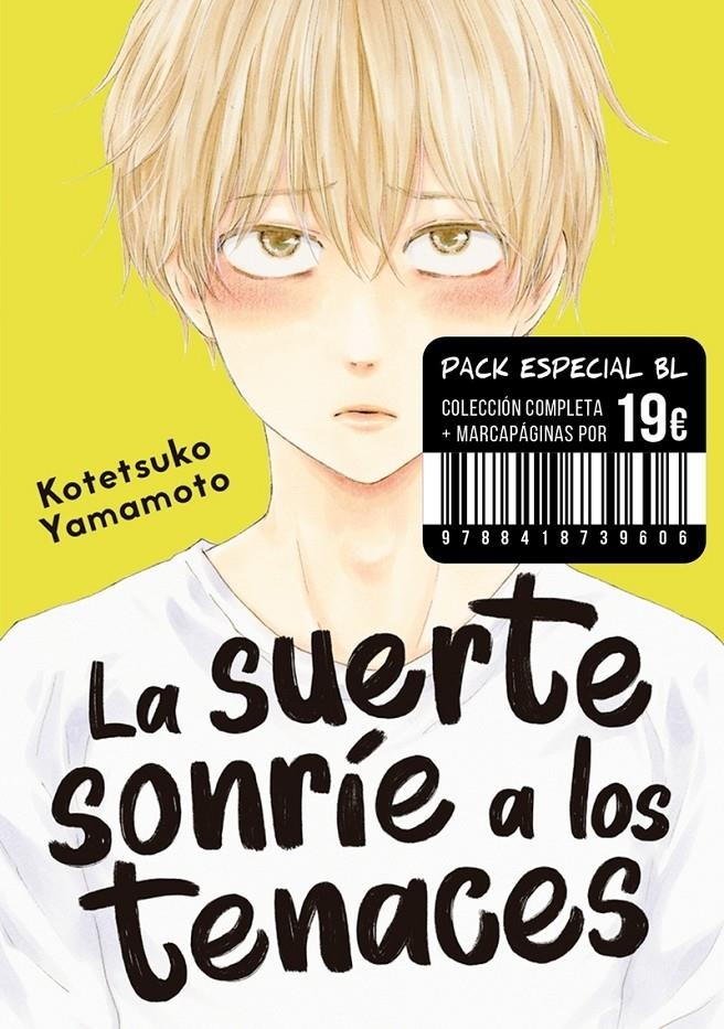 PACK COLECCIÓN COMPLETA LA SUERTE SONRÍE A LOS TENACES | 9788418739606 | KOTETSUKO YAMAMOTO | Universal Cómics