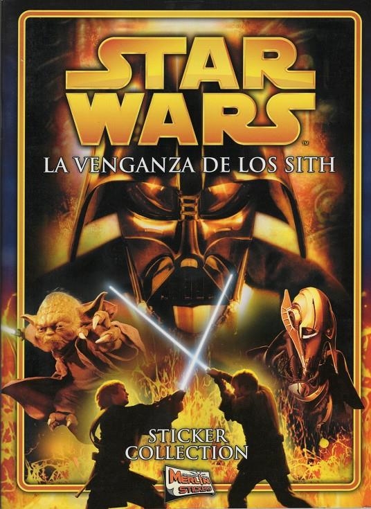 ALBUM DE CROMOS STAR WARS EPISODIO III, LA VENGANZA DE LOS SITH | 9999900107807 | GEORGE LUCAS - VARIOS AUTORES | Universal Cómics