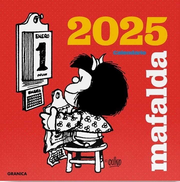 CALENDARIO DE PARED MAFALDA 2025 | 9786316544544 | QUINO