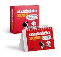 MAFALDA 2025, CALENDARIO ESCRITORIO ROJO | 9786316544377 | QUINO | Universal Cómics