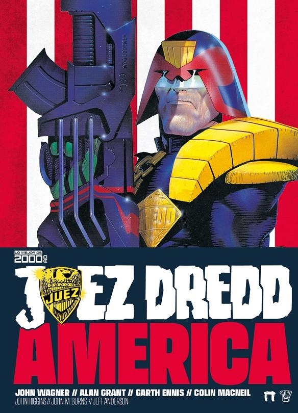 JUEZ DREDD, AMÉRICA | 9788410390218 | JOHN WAGNER - ALAN GRANT - GARTH ENNIS - COLIN MACNEIL | Universal Cómics