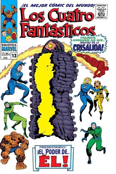 BIBLIOTECA MARVEL LOS 4 FANTÁSTICOS # 13 DE 1967 | 9788410516076 | STAN LEE - JACK KIRBY | Universal Cómics