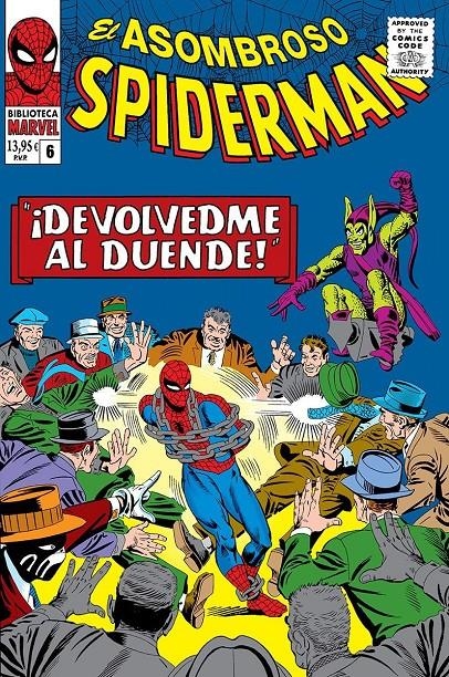 2AMA BIBLIOTECA MARVEL EL ASOMBROSO SPIDERMAN # 06 DE 1965 | 9999900108057 | STAN LEE - STEVE DITKO | Universal Cómics