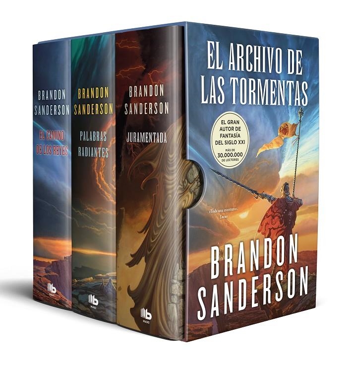 EL ARCHIVO DE LAS TORMENTAS (ESTUCHE CON LOS 3 PRIMEROS LIBROS) | 9788413149615 | SANDERSON, BRANDON | Universal Cómics