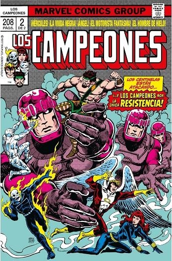 CAMPEONES MARVEL LIMITED EDITION EN RÚSTICA # 02 | 9788418814877 | DON HECK - SAL BUSCEMA - JOHN BYRNE - TONY ISABELLA - BOB HALL | Universal Cómics