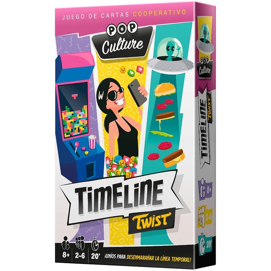 TIMELINE TWIST POP CULTURE | 3558380123705 | Universal Cómics