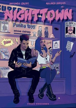 NIGHTTOWN | 9788419949158 | MELANIA BADOSA - ANTONIO SACHS | Universal Cómics