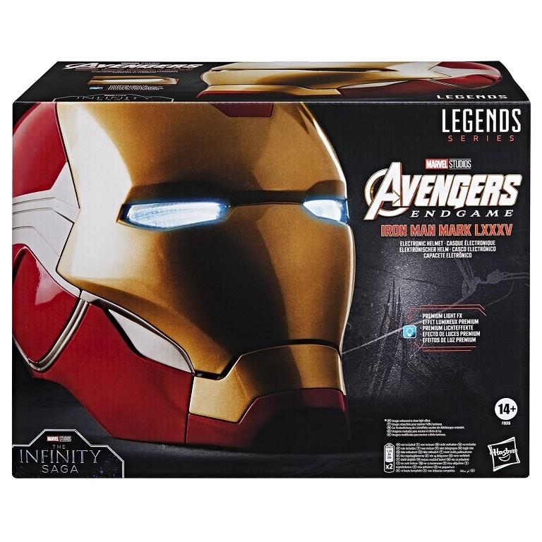 IRON MAN MARK LXXXV CASCO ELECTRONICO PREMIUM REPLICA 1:1 AVENGERS: ENDGAME MARVEL LEGENDS SERIES | 5010996217400