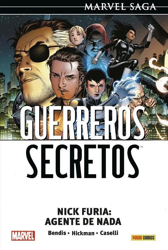 PACK RELANZAMIENTO GUERREROS SECRETOS MARVEL SAGA LIBROS 1 Y 2 | 8424248923839 | JONATHAN HICKMAN - BRIAN MICHAEL BENDIS - STEFANO CASELLI | Universal Cómics