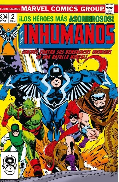 LOS INHUMANOS MARVEL LIMITED EDITION # 02 EDICIÓN EN RÚSTICA | 9788418814952 | DOUG MOENCH - GEORGE PÉREZ - GIL KANE -  KEITH POLLARD, | Universal Cómics