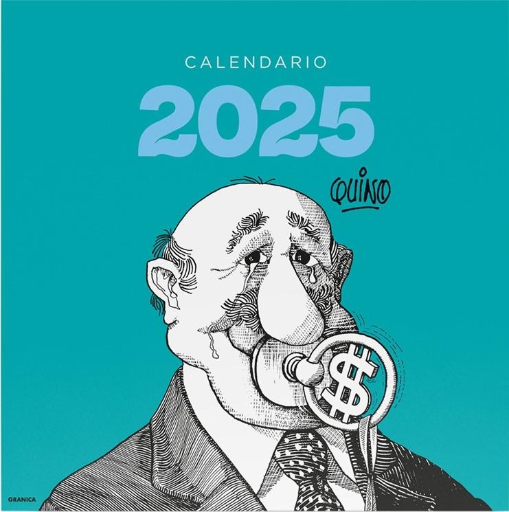 CALENDARIO 2025 QUINO DE PARED | 9786316544469 | QUINO | Universal Cómics