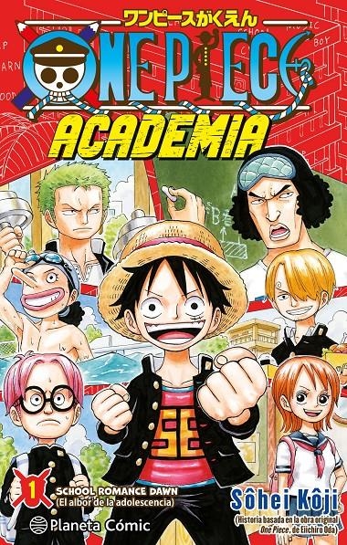 ONE PIECE ACADEMIA # 01 | 9788411613682 | EICHIRO ODA - SOHEI KOJI | Universal Cómics