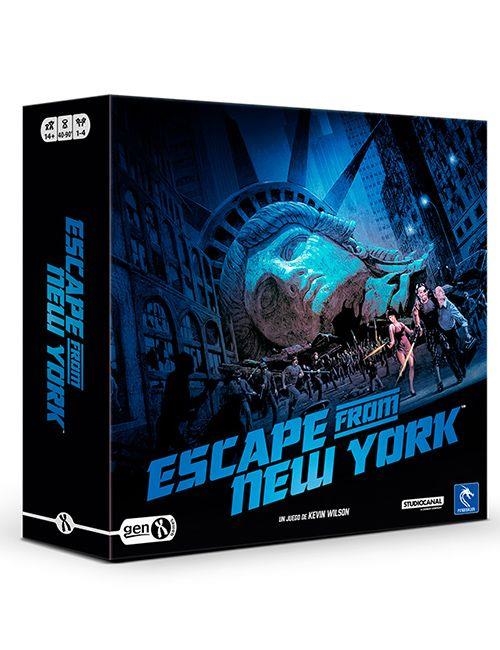 ESCAPE FROM NEW YORK JUEGO DE MESA | 8436564813831 | DIE KLAPPERSCHLANGE | Universal Cómics