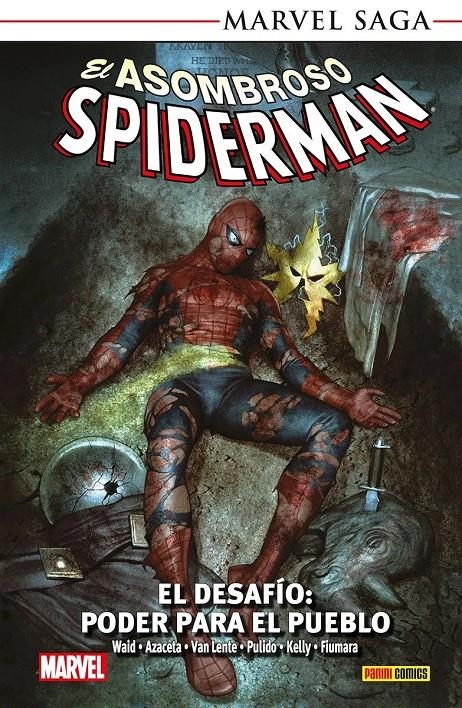 EL ASOMBROSO SPIDERMAN MARVEL SAGA RÚSTICA # 25 EL DESAFÍO PODER PARA EL PUEBLO | 9788410516670 | PAUL AZACETA - JOE KELLY - MAX FIUMARA - FRED VAN LENTE - JAVIER PULIDO - MARK WAID | Universal Cómics