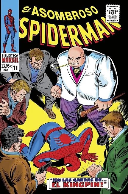 BIBLIOTECA MARVEL EL ASOMBROSO SPIDERMAN # 11 DE 1967 | 9788410516519 | JOHN ROMITA SR - STAN LEE - LARRY LIEBER | Universal Cómics