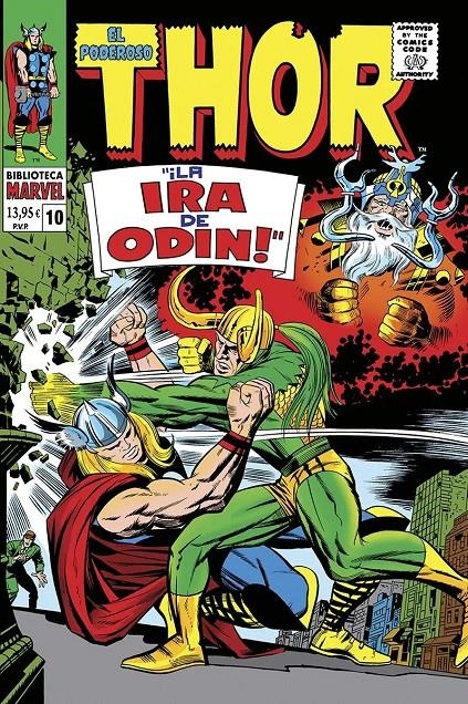 BIBLIOTECA MARVEL EL PODEROSO THOR # 10 DE 1967-1968 | 9788410516502 | STAN LEE - JACK KIRBY | Universal Cómics