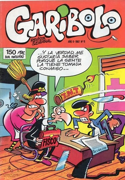 GARIBOLO # 09 | 848000203456200009 | CARRILLO - CASANYES  DUBUILLON  GIN - GOSSET - MANUEL VÁZQUEZ- MARCH - MARCO - MORDILLO - NEBOT | Universal Cómics