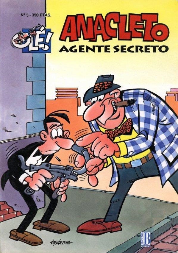 OLÉ 1993 # 05 ANACLETO, AGENTE SECRETO | 842000904328000005 | VÁZQUEZ | Universal Cómics