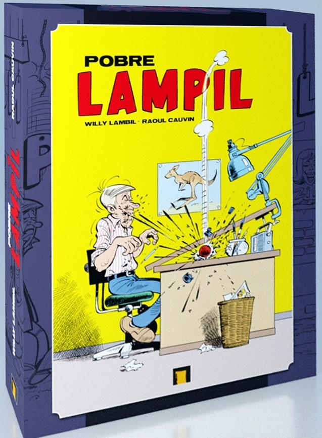 ESTUCHE DE LUJO POBRE LAMPIL INTEGRAL DE 1973 A 2009  EDICIÓN LIMITADA | 9788410390881 | RAOUL CAUVIN -  WILLY LAMBIL