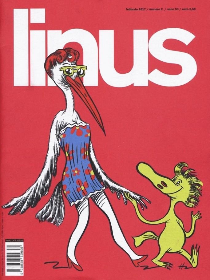 LINUS 2017 ANNO 53 # 02 REVISTA ORIGINAL EN ITALIANO | 9999900110784 | VARIOS AUTORES