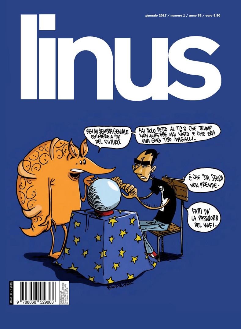 LINUS 2017 ANNO 53 # 01 REVISTA ORIGINAL EN ITALIANO | 9999900110791 | VARIOS AUTORES