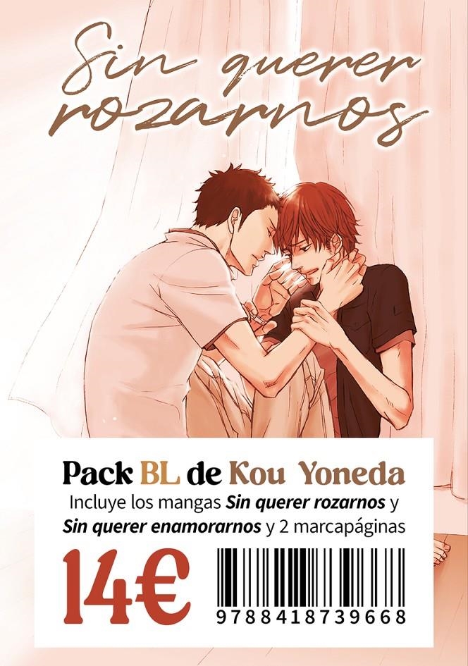 PACK BL KOU YONEDA. SIN QUERER ROZARNOS / SIN QUERER ENAMORARNOS | 9788418739668 | KOU YONEDA | Universal Cómics