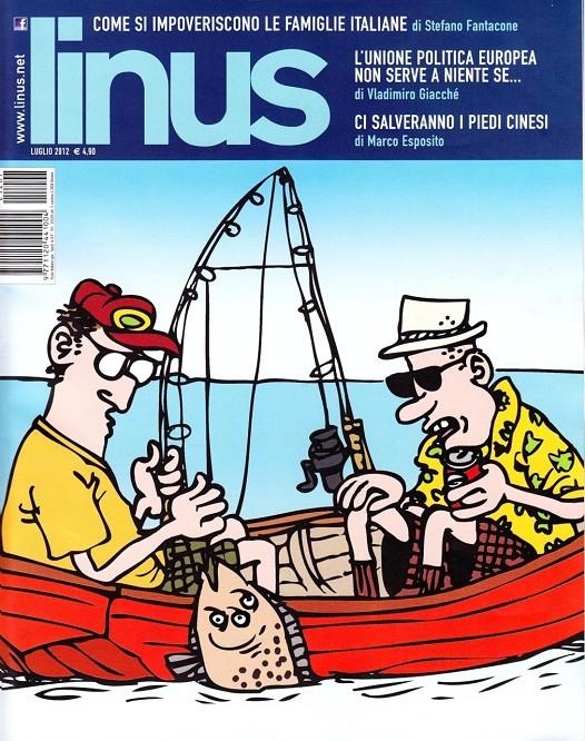 LINUS 2012 ANNO 48 # 07 REVISTA ORIGINAL EN ITALIANO | 9999900111613 | VARIOS AUTORES