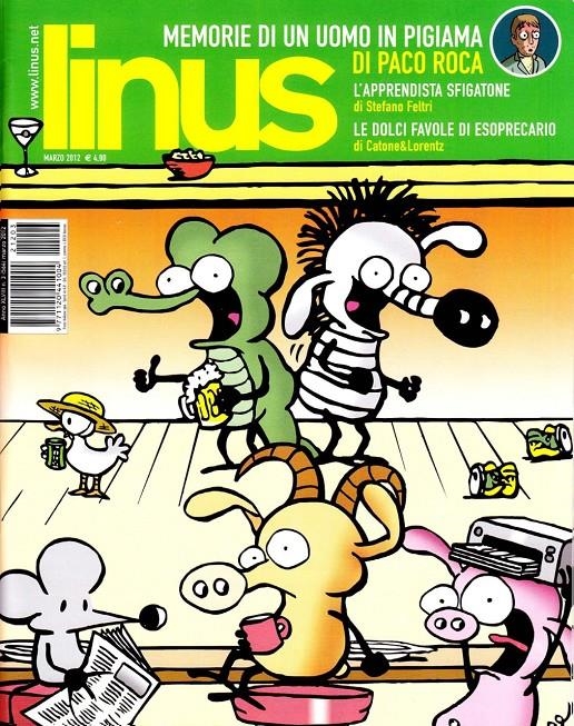 LINUS 2012 ANNO 48 # 03 REVISTA ORIGINAL EN ITALIANO | 9999900111620 | VARIOS AUTORES