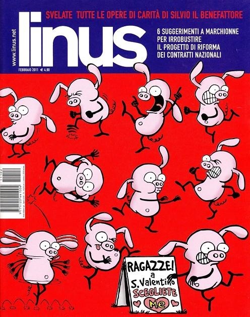 LINUS 2011 ANNO 47 # 02 REVISTA ORIGINAL EN ITALIANO | 9999900111637 | VARIOS AUTORES