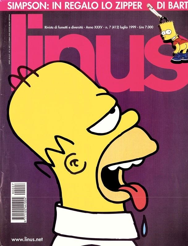 LINUS 1999 ANNO 35 # 07 REVISTA ORIGINAL EN ITALIANO | 9999900111699 | VARIOS AUTORES