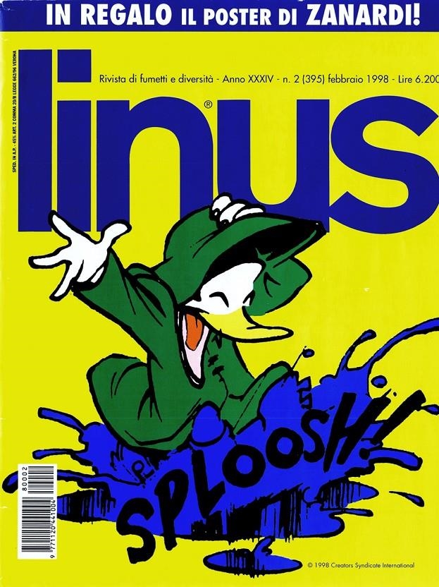 LINUS 1998 ANNO 34 # 02 REVISTA ORIGINAL EN ITALIANO | 9999900111705 | VARIOS AUTORES