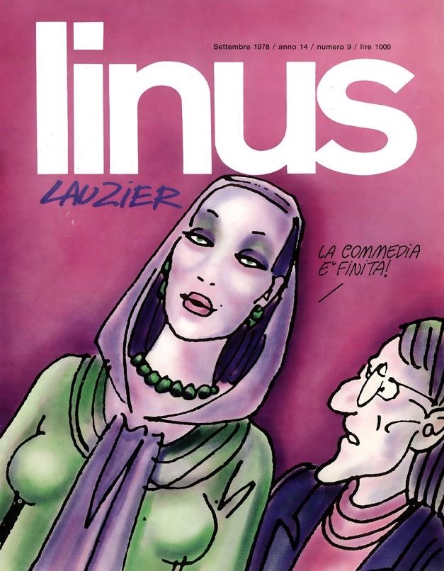 LINUS 1978 ANNO 14 # 09 REVISTA ORIGINAL EN ITALIANO | 9999900111750 | VARIOS AUTORES | Universal Cómics