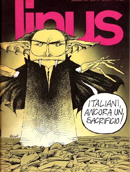 LINUS 1976 ANNO 12 # 11 REVISTA ORIGINAL EN ITALIANO | 9999900111972 | VARIOS AUTORES | Universal Cómics