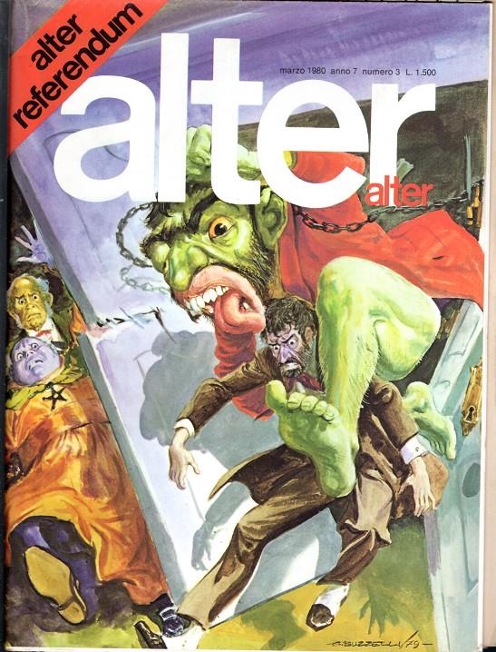 ALTER LINUS 1980 ANNO 07 # 03 (ALTER ALTER) REVISTA ORIGINAL EN ITALIANO | 9999900112214 | VARIOS AUTORES | Universal Cómics