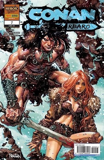 CONAN EL BÁRBARO # 23 CONAN EL BÁRBARO 07 | 977293856800600007 | JIM ZUB - DOUG BRAITHWAITE | Universal Cómics