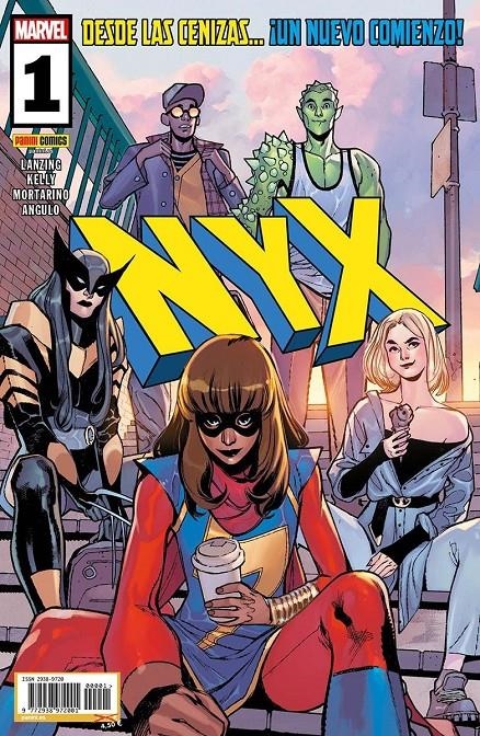 NYX # 01 | 977293897200100001 | COLLIN KELLY - FRANCESCO MORTARINO - JACKSON LANZING | Universal Cómics