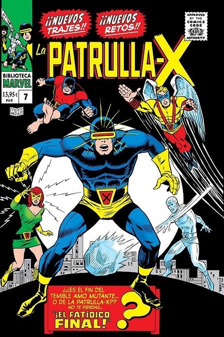 BIBLIOTECA MARVEL LA PATRULLA-X # 07 DE 1967 A 1968 | 9788410517486 | STAN LEE - ROY THOMAS - WERNER ROTH - ROSS ANDRU - TOM SUTTON - DON HECK | Universal Cómics