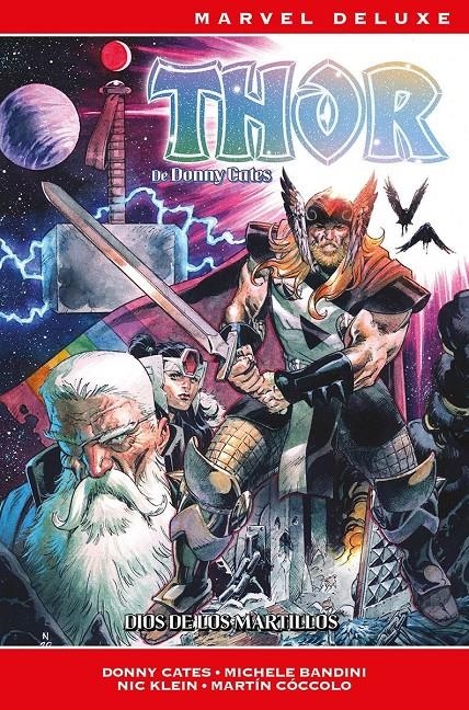 THOR DE DONNY CATES MARVEL DELUXE # 02 DIOS DE LOS MARTILLOS | 9788410517561 | DONNY CATES - DAN JURGENS - PASQUAL FERRY - J. MICHAEL STRACZYNSKI - WALTER SIMONSON | Universal Cómics