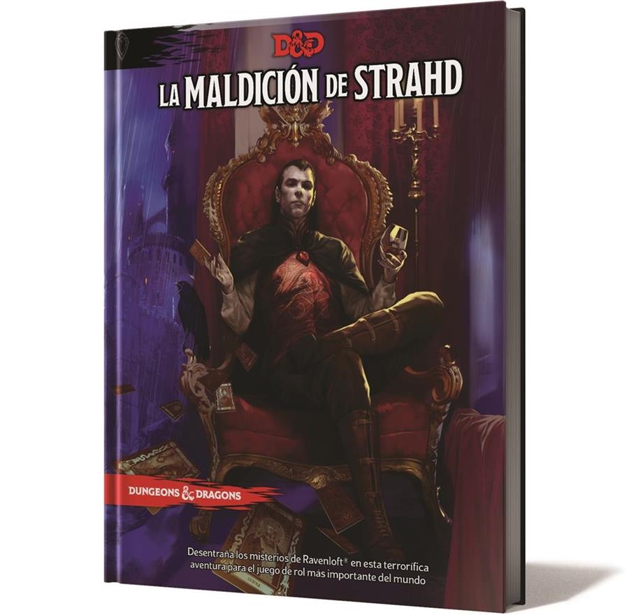 DUNGEONS & DRAGONS 5ª EDICION LA MALDICIÓN DE STRAHD | 9780786967919 | VARIOS AUTORES