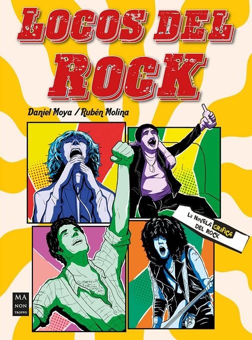 LOCOS DEL ROCK | 9788410459069 | Universal Cómics