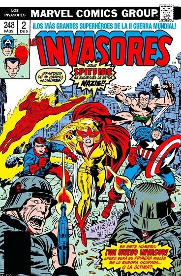 MARVEL LIMITED EDITION LOS INVASORES RÚSTICA # 02 | 9788410497078 | ROY THOMAS - RICH BUCKLER - FRANK ROBBINS - DON HECK - DICK AYERS | Universal Cómics