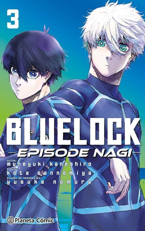 BLUE LOCK EPISODE NAGI # 03 | 9788411617772 | MUNEYUKI KANESHIRO | Universal Cómics