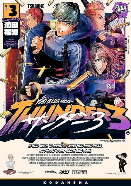 THUNDER 3 # 03 (PORTADA PROVISIONAL) | 9788410518599 | YUKI IKEDA | Universal Cómics