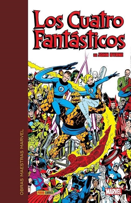 OBRAS MAESTRAS MARVEL LOS CUATRO FANTÁSTICOS DE JOHN BYRNE # 01 | 9788410518513 | JACK KIRBY - STEVE DITKO - JOHN BYRNE - STAN LEE - ED HANNIGAN | Universal Cómics