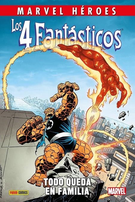 COLECCIONABLE HÉROES MARVEL # 126 LOS 4 FANTÁSTICOS, TODO QUEDA EN FAMILIA | 9788410518285 | JACKSON GUICE-  KIERON DWYER, PAUL NEARY - SAL BUSCEMA - STEVE ENGLEHART - JOHN BUSCEMA -PETER DAVID | Universal Cómics