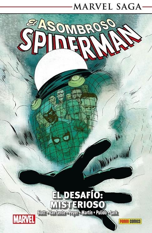 EL ASOMBROSO SPIDERMAN MARVEL SAGA RÚSTICA # 26 EL DESAFÍO MISTERIOSO | 9788410518490 | PAUL AZACETA - DAN SLOTT - MARCOS MARTÍN - TOM PEYER - FRED VAN LENTE - MARK WAID | Universal Cómics