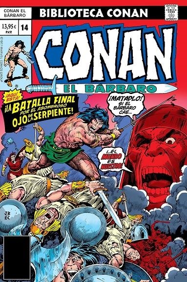 BIBLIOTECA CONAN EL BÁRBARO # 14 DE 1977-1978 | 9788410518230 | HOWARD CHAYKIN - ROY THOMAS - JOHN BUSCEMA | Universal Cómics