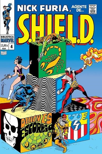 BIBLIOTECA MARVEL NICK FURIA, AGENTE DE S.H.I.E.L.D. # 04 DE 1968 | 9788410518261 | JIM STERANKO | Universal Cómics