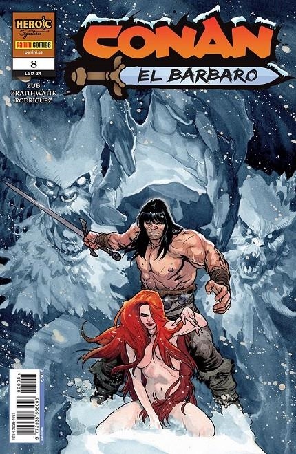 CONAN EL BÁRBARO # 24 CONAN EL BÁRBARO 08 | 977293856800600008 | JIM ZUB - DOUG BRAITHWAITE | Universal Cómics