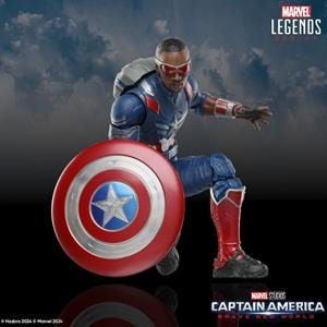 CAPTAIN AMERICA FIGURA 15 CM BRAVE NEW WORLD MARVEL LEGENDS | 5010996222602 | Universal Cómics